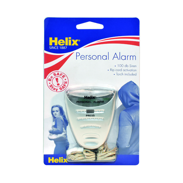 HELIX PERSONAL ALARM WITH LIGHT