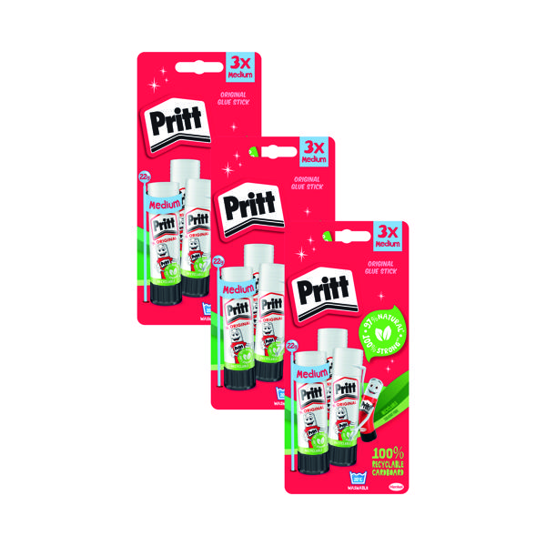 PRITT STICK 22G PK3 BUY 2 GET 1 FOC