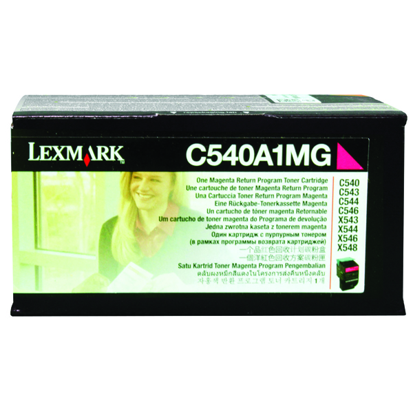 LEXMARK MAG RTN PROG 1K TNR C540A1MG