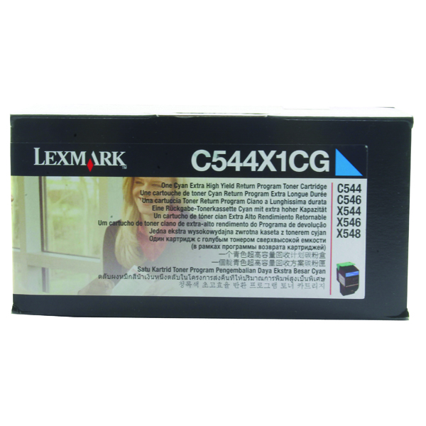 LEXMARK CY RTN PROG 4K TNR C544X1CG