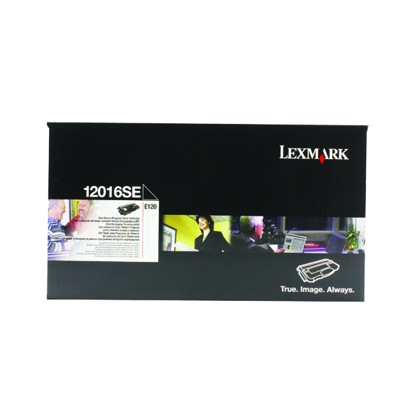 LEXMARK RETURN BLACK TONER 12016SE