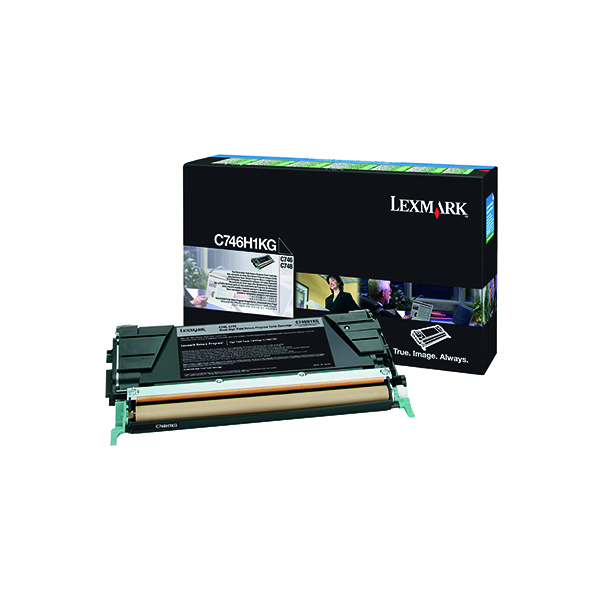 LEXMARK BLK RTN PROG 12K TONER CART