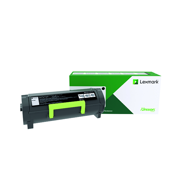 LEXMARK 502X TONER CART 10K EHY BLK