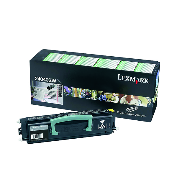 LEXMARK TONER CART BLK 24040SW