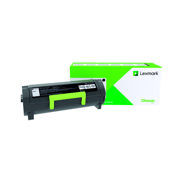 LEXMARK BLK 15K EHY CORP TNR 60F2H0E