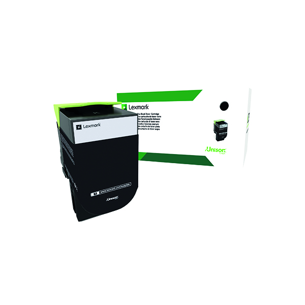 LEXMARK BLK TNR CART 1K RP 80C20K0