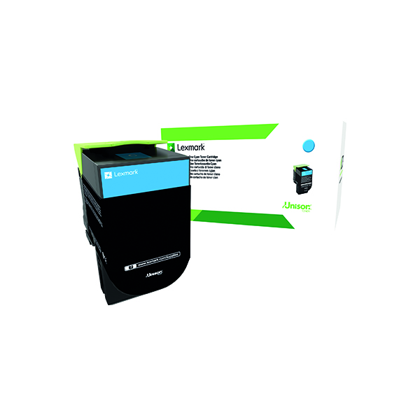 LEXMARK CYAN RP TNR CART 80C2SC0 PK1