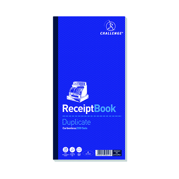 CHALLENGE DUP BK RECEIPT 141X280