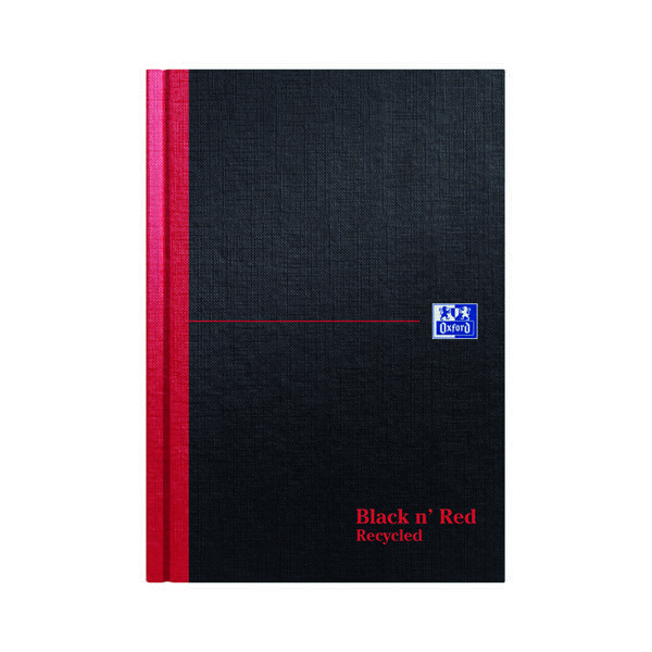 BLACK N RED HB RECY RULE NTBK A5 PK5