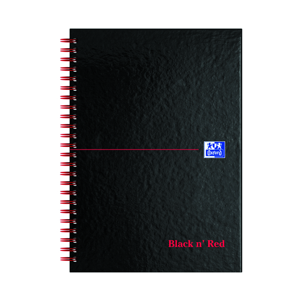 BLACK N RED HB RULE NOTEBOOK A5 PK5