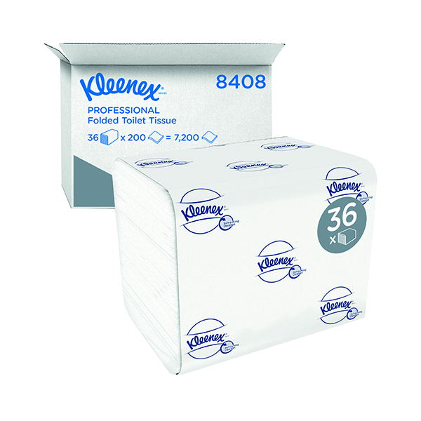KLEENEX ULTRA T/TISSUE WHITE PK36
