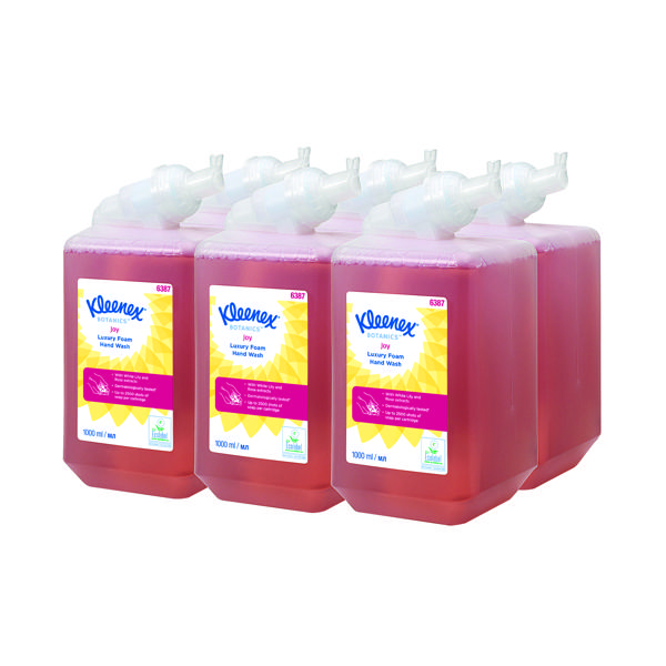 KLEENEX JOY FOAM HAND SOAP 1L 6387