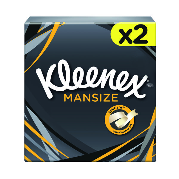 KLEENEX MANSIZE COMPACT TWIN 2 X 50