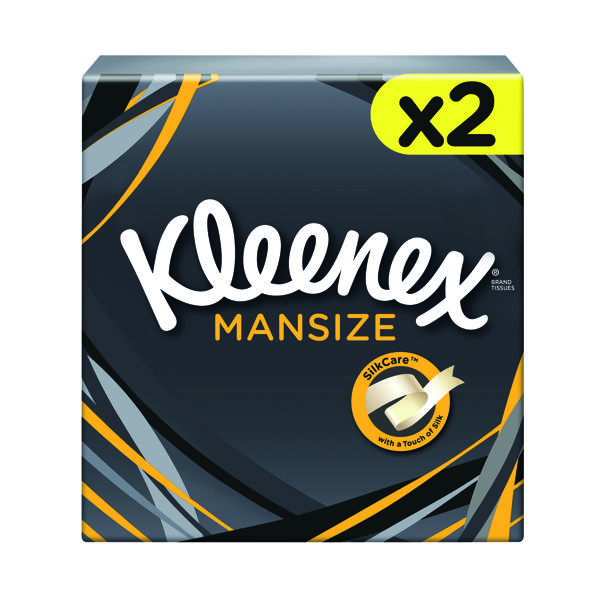 Kleenex Mansize Compact Twin 2 X 50