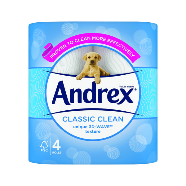 ANDREX CLASSIC CLEAN TOILET ROLL P24