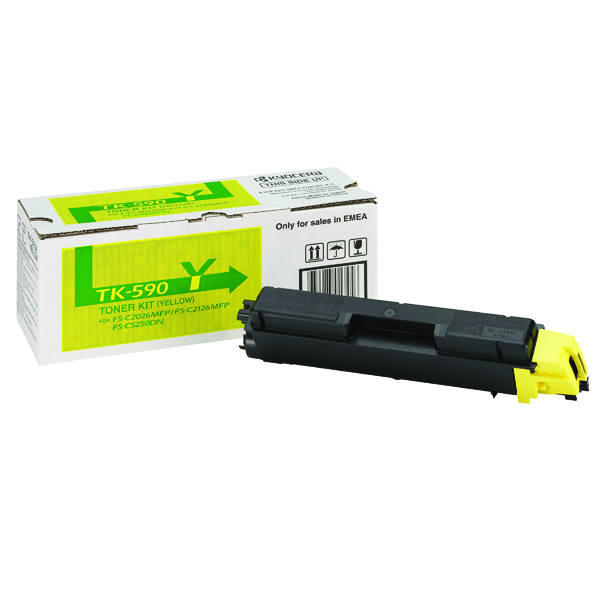 KYOCERA TONER CART YELLOW TK-590Y