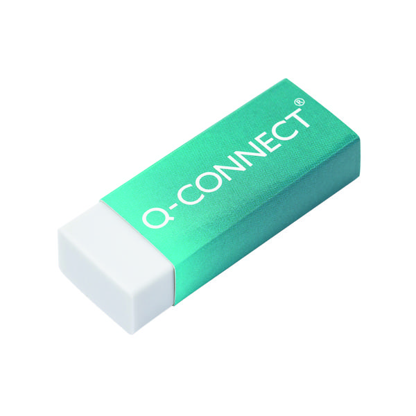 Q-CONNECT PVC ERASER WHITE PK20