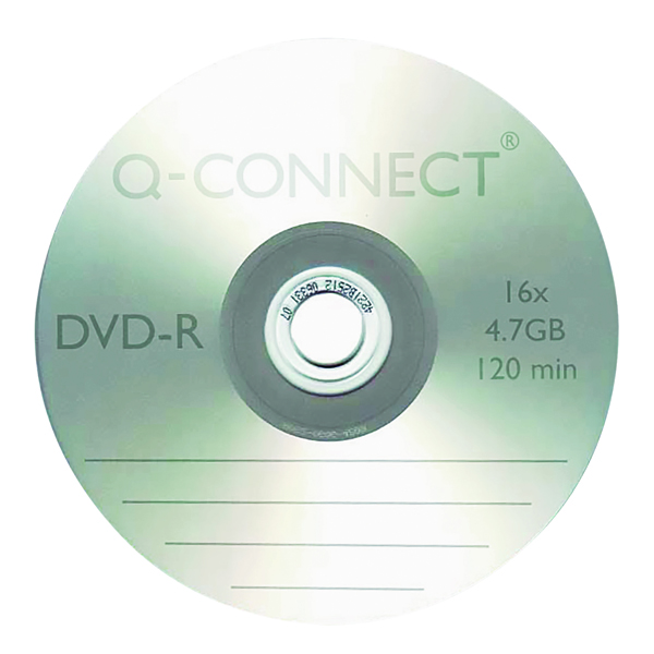 Q-CONNECT DVD-R 4.7GB CAKE BOX PK25