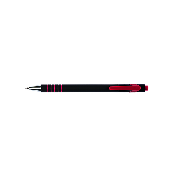 Q-CONNECT LAMDA BALL PEN RED PK12