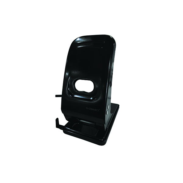 QCONNECT EXHEAVY DUTY HOLE PUNCH BLK