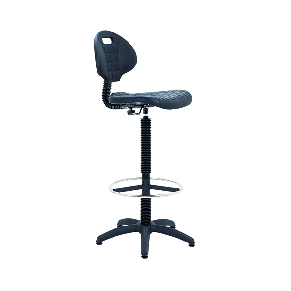 JEMINI DRAUGHTSMAN CHAIR BLACK