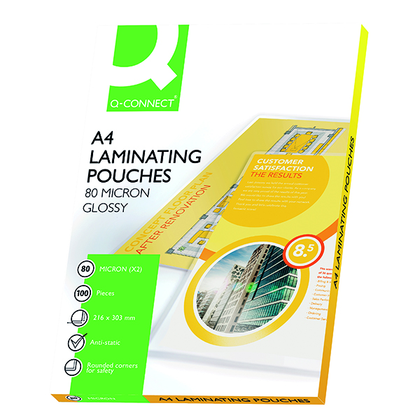 Q-CONNECT LAMINATING POUCHES P100