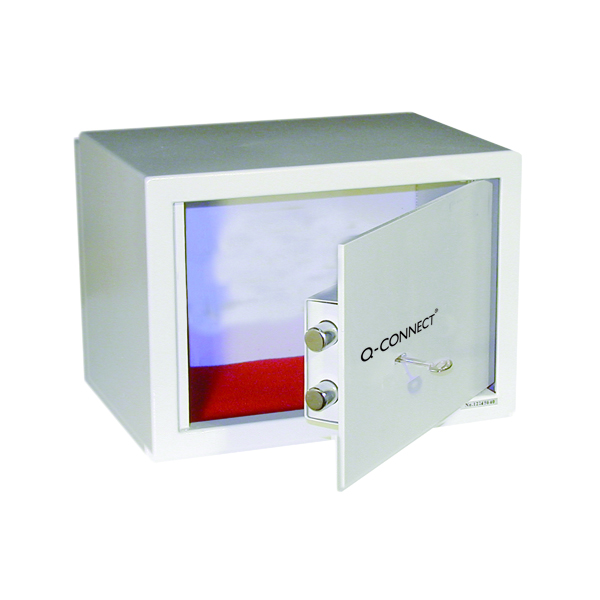 Q-CONNECT KEY-OPERATED SAFE 10L