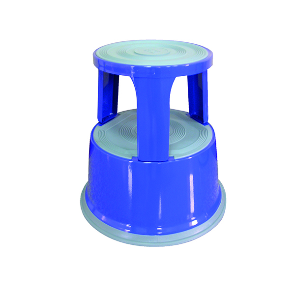 Q-CONNECT BLUE METAL STEP STOOL