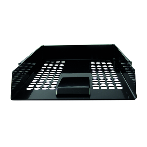 Q-CONNECT LETTER TRAY BLACK