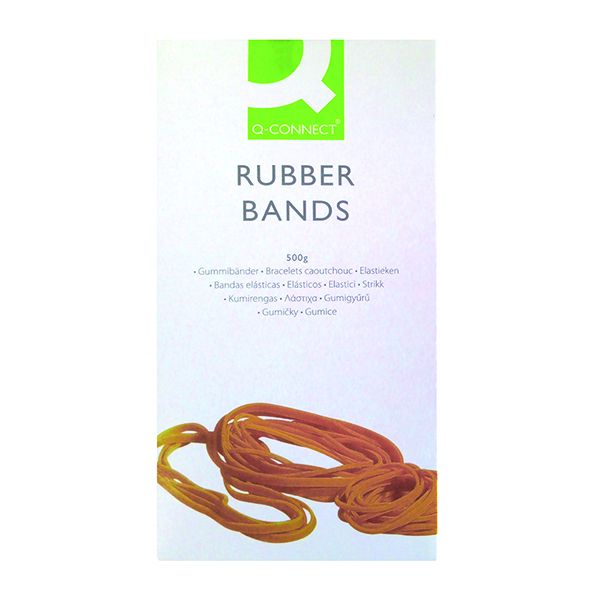 Q CONNECT RUBBER BANDS 500G NO 14