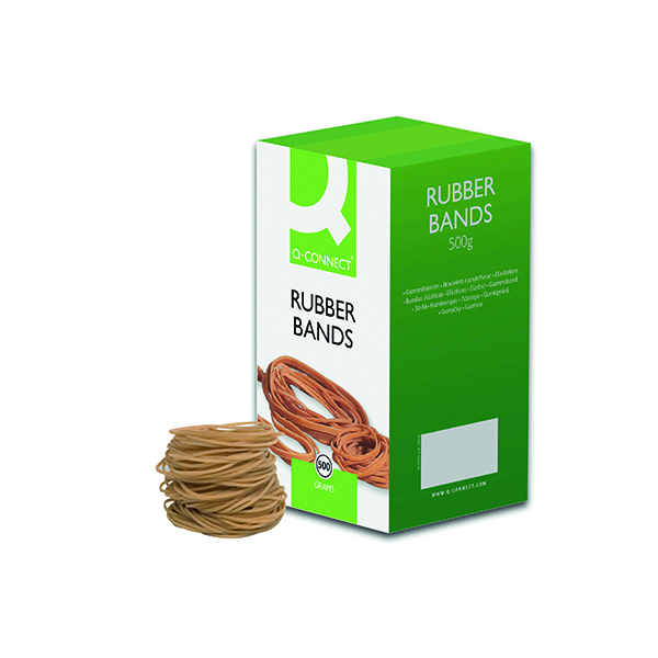 Q-CONNECT RUBBER BANDS 500G NO 18