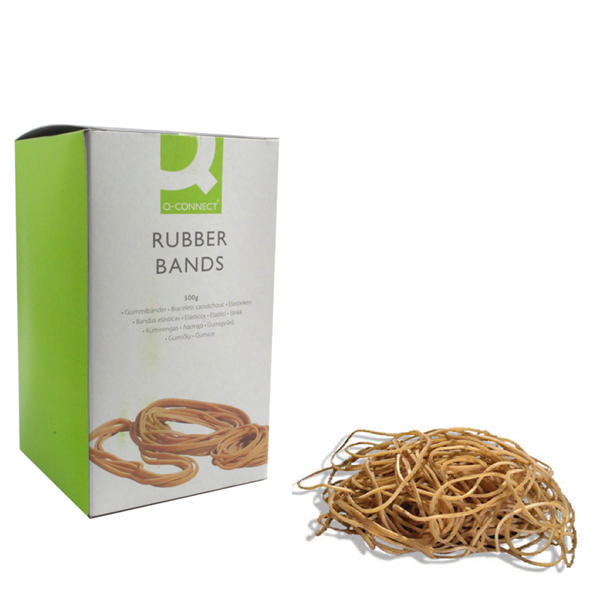 Q-CONNECT RUBBER BANDS 500G NO 30