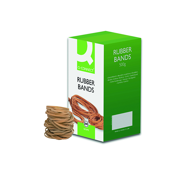 Q-CONNECT RUBBER BANDS 500G NO 32