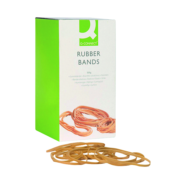 Q-CONNECT RUBBER BANDS 500G NO 34