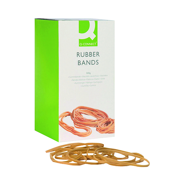 Q-CONNECT RUBBER BANDS 500G NO 38