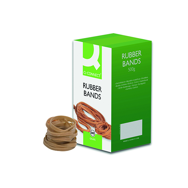 Q-CONNECT RUBBER BANDS 500G NO 64