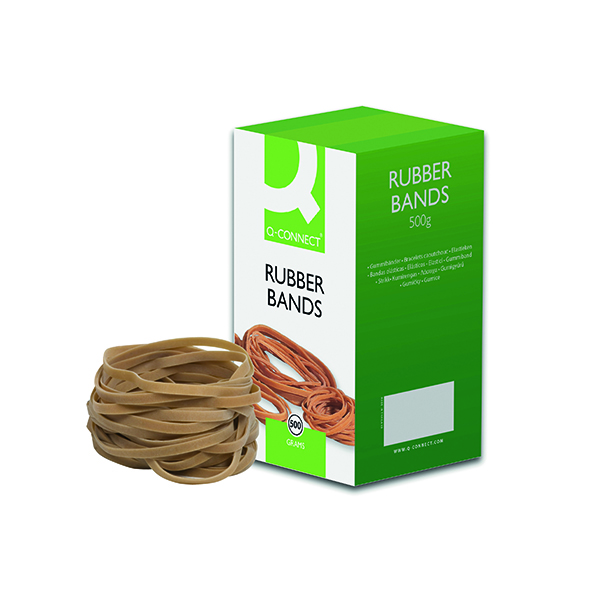 Q-CONNECT RUBBER BANDS 500G NO 69