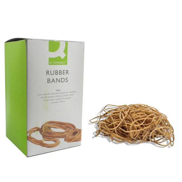 Q-CONNECT RUBBER BANDS 500G NO 75