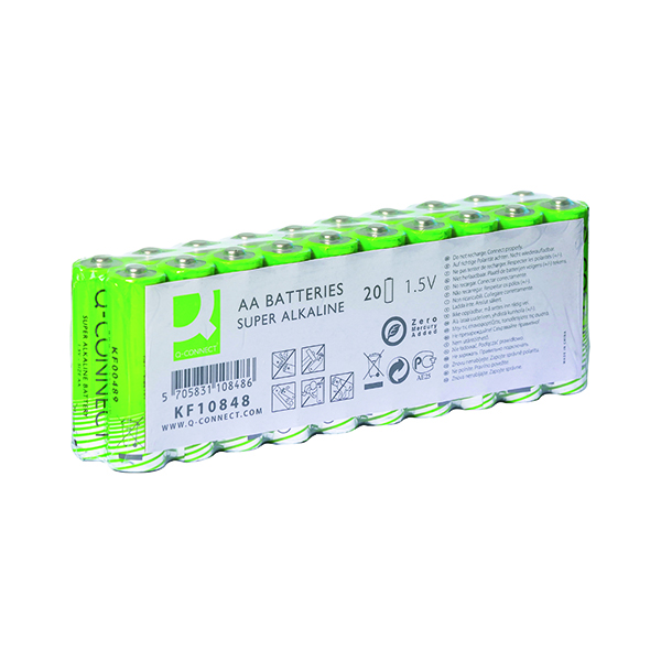 Q-CONNECT BATTERY AA ECONOMY PK20