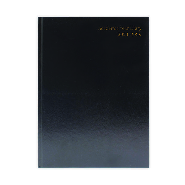 Academic Diary DPP A4 Black 2024-25