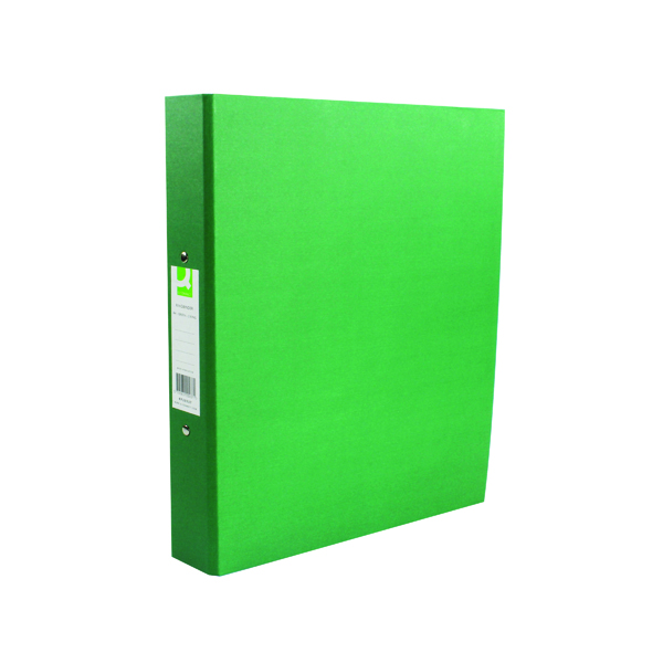 Q-CONNECT 2 RING BINDER A4 GRN PK10