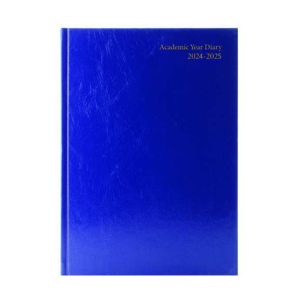 ACADEMIC DIARY WTV A4 BLUE 2024-25