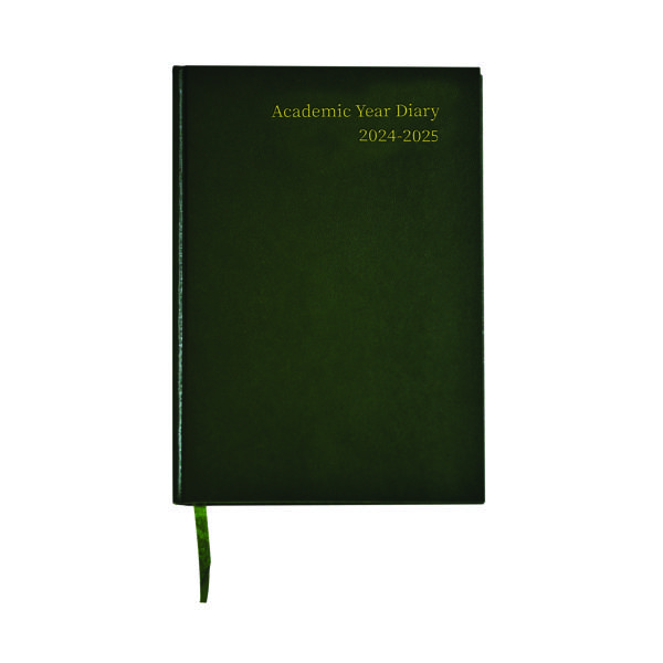 Academic Diary WTV A5 Green 2024-25