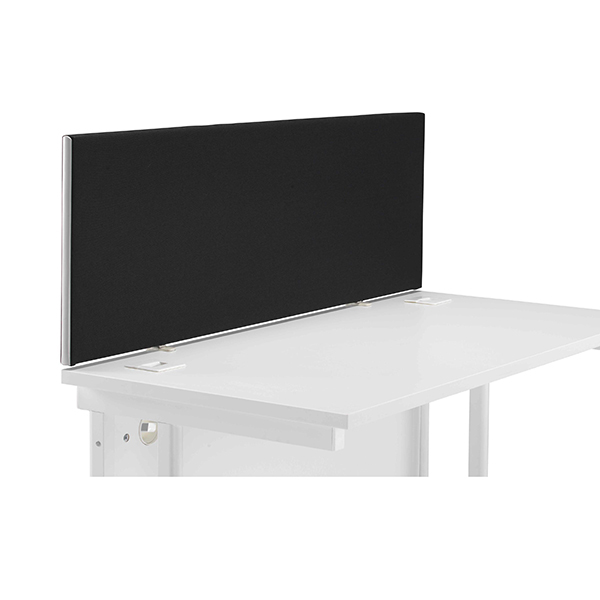 ASTIN DESK MTD SCRN 1190MM BLACK