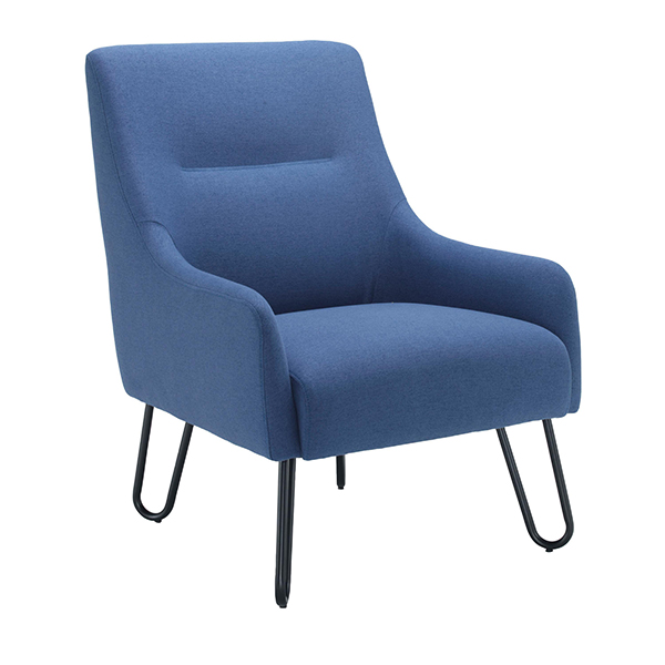 JEMINI DAVEEN RCPN ARMCHAIR NAVY