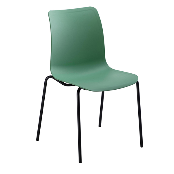 JEMINI FLEXI 4 LEG CHAIR 520MM GREEN