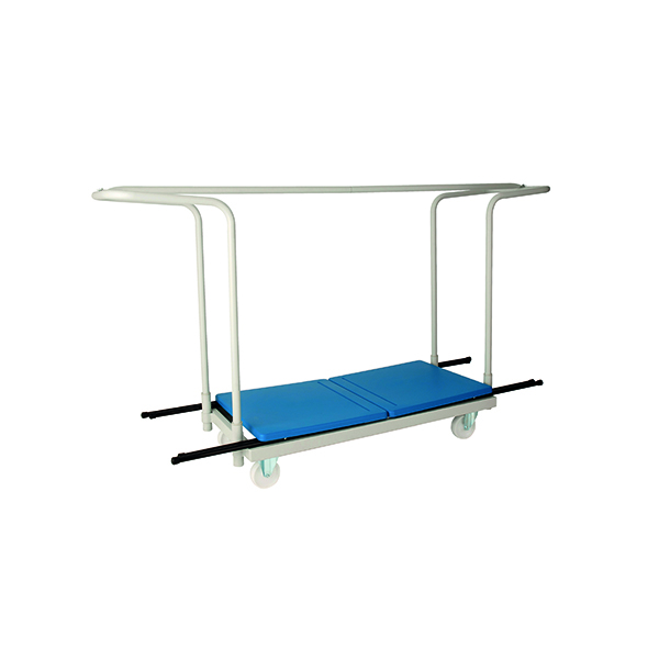 TITAN FOLDING EXAM DESK TROLLEY