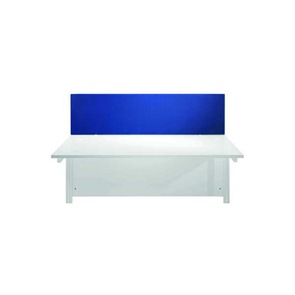 JEMINI STRAIGHT MTD DESK SCREEN BLUE