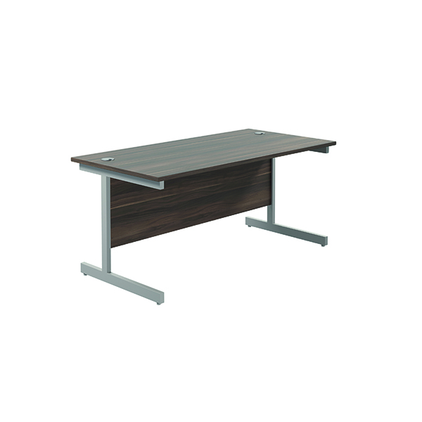 JEMINI SINGLE RECT DESK 1600 D/WAL