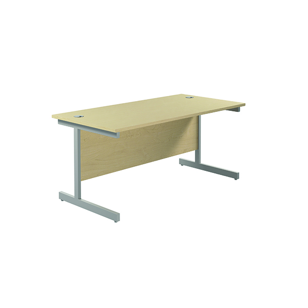 JEMINI SINGLE RECT DESK 1800 MAPLE